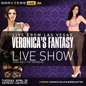 Brazzers Live 35 – VERONICA’S FANTASY – Bonnie Rotten, Veronica Avluv