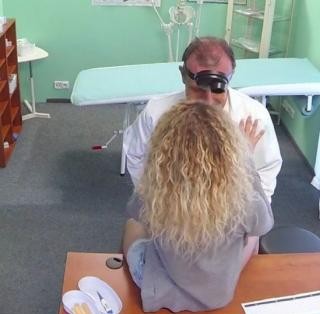 Fake Hospital – Triple Cumshot From Doctor When His Mistress Visits His Office