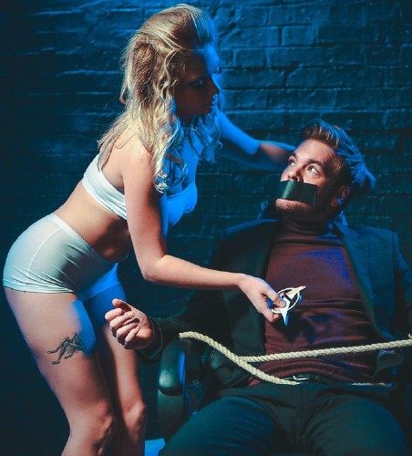 Giselle Palmer – Girls with Guns, Scene 1