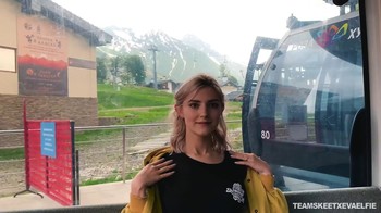 TeamSkeetExtras – Eva Elfie Gondola Lift