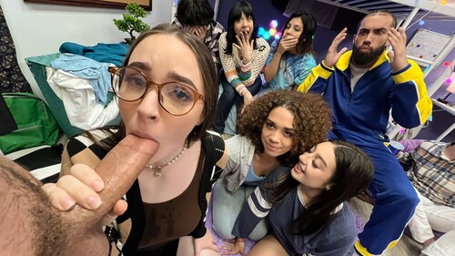 Hazel Moore, Willow Ryder, Violet Gems – Dormitory Delights